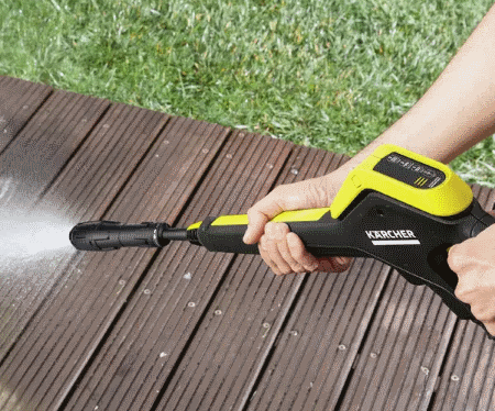 Transform your garden with a pressure washer